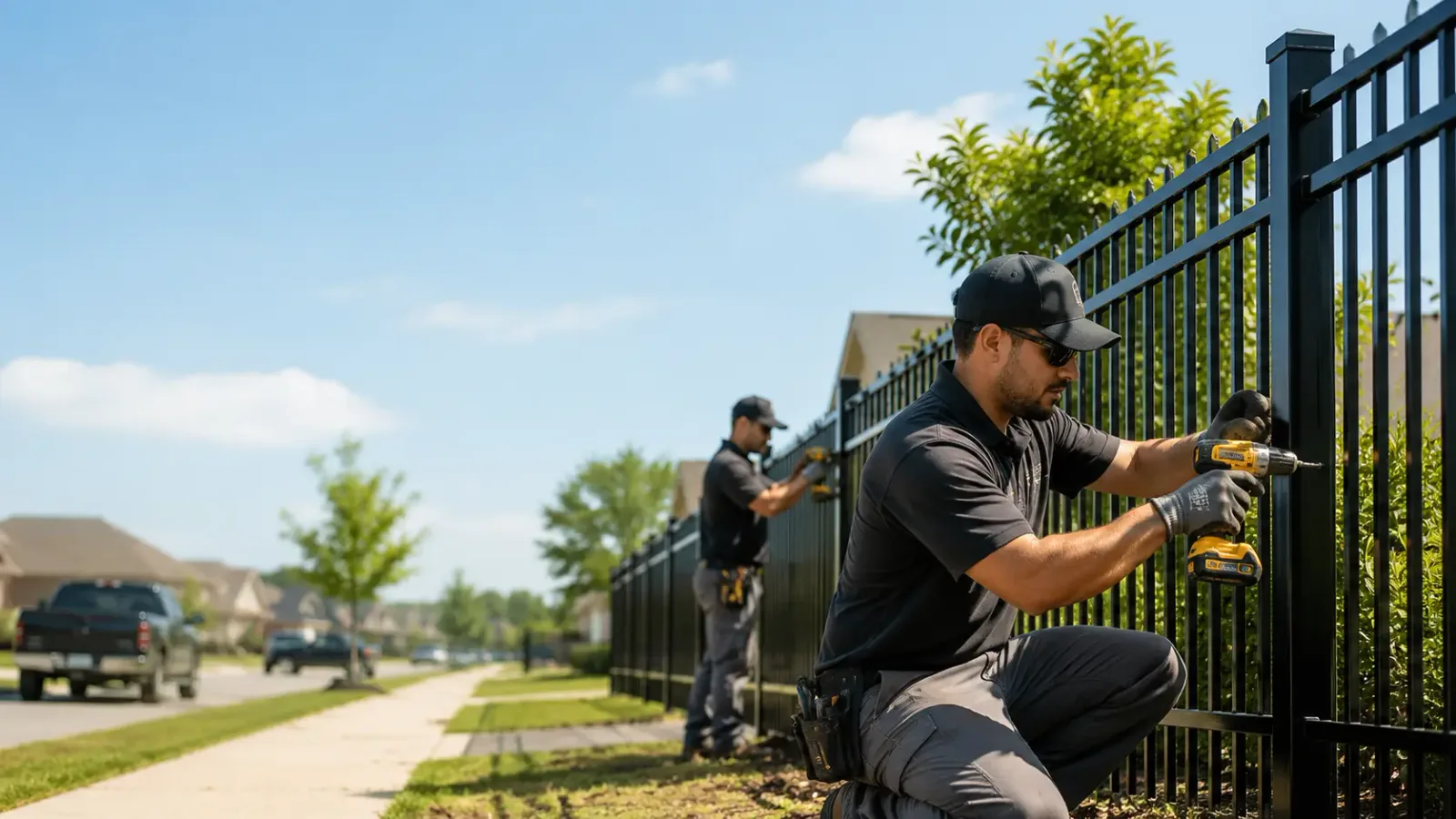 Metal Fence Installation in Campbellsburg, IN